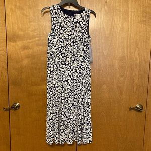 NWT! London Times sleeveless floral dress size 8